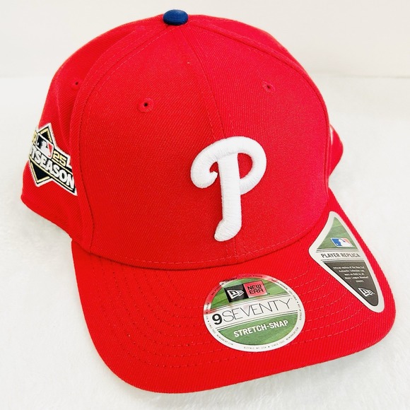 New Era Other - New Era Philadelphia Phillies Postseason 9SEVENTY Stretch Snap Hat Cap Red